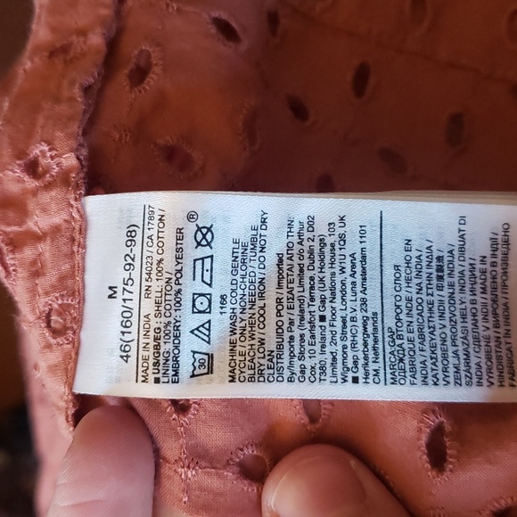 NWT Gap Eyelet Dress - Picture 10 of 10